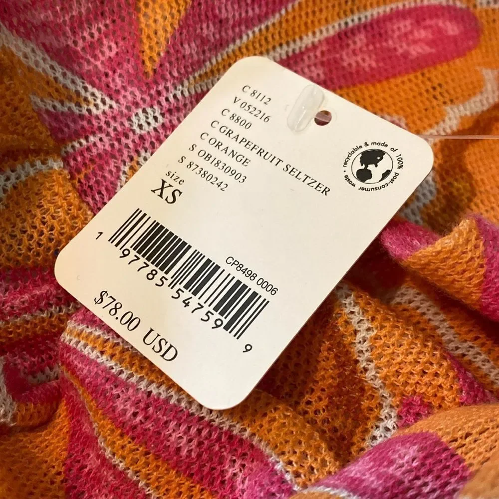 NWT Free People Through The Meadow Top Sz.XS